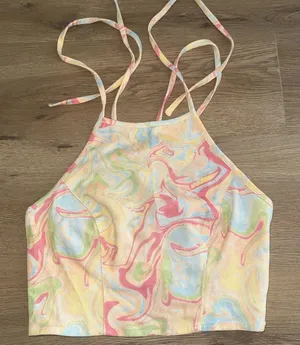 Le Lis Color Me Impressed Halter Top thumbnail 1