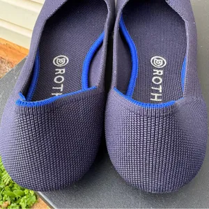 Rothy’s Women’s Knit Flats Size 10 W10 Navy Blue Slip On Comfort Casual Shoes thumbnail 6