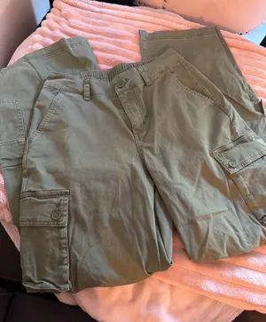 Wild Fable Cargo Pants Women’s Army Green Wide Leg thumbnail 1