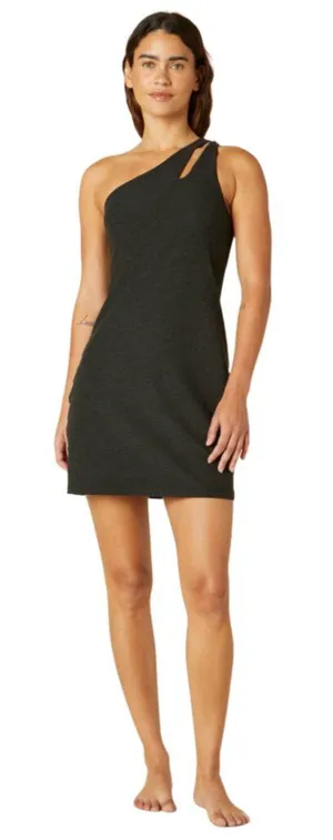 Beyond Yoga Spacedye Lost Your Mind Mini Dress Womens XS Darkest Night Black NWT thumbnail 1