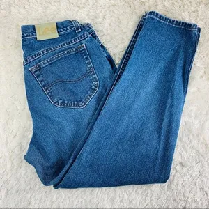 Vintage Lee Mom Hi Waist Jeans Sz 12 P 31” waist thumbnail 2