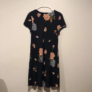 Jessica Howard Vintage Dark Blue Seashell Midi Dress thumbnail 4