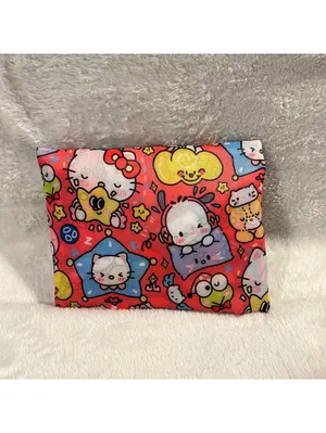 Hello Kitty and Friends Red Foldable Shopping Bag thumbnail 2