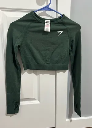 Gymshark Top Crop Long Sleeve thumbnail 1