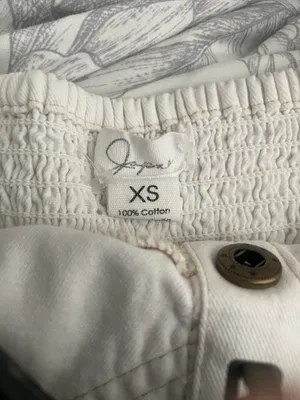 White Denim Dress Size XS thumbnail 3