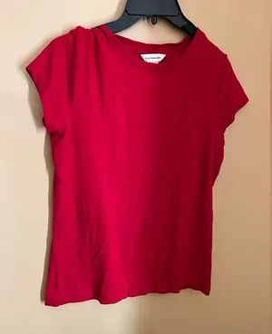 Club Monaco‎ large red blouse thumbnail 1