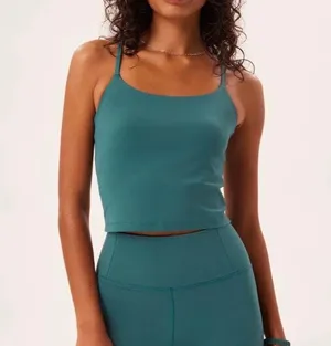 Girlfriend Collective Cleo halter bra thumbnail 1