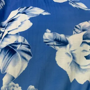 Misslook Blue Floral Maxi Flowy Dress Spaghetti Strap Size Small thumbnail 7
