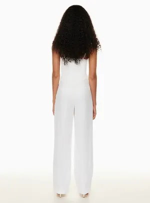 Aritzia White Linen Effortless Pants thumbnail 6