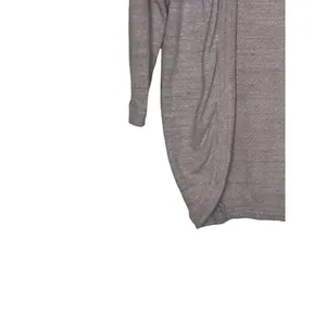 Old Navy Women's Cardigan Open Front 3/4 Sleeve‎ Tight-Knitted Gray Sz. Small thumbnail 4