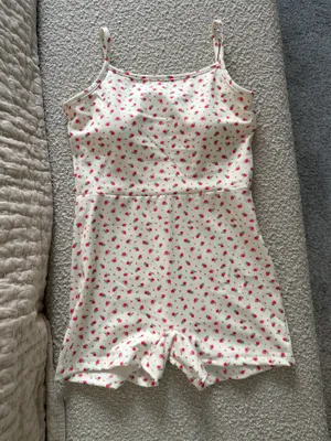 Happy Camper white floral active romper Size undefined thumbnail 6