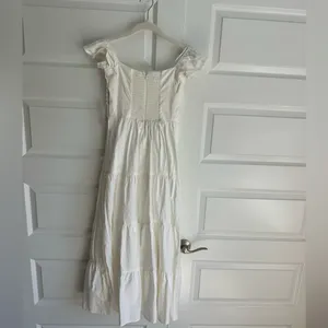 Reformation White Derek Off The Shoulder Midi Dress NWT‎ thumbnail 7
