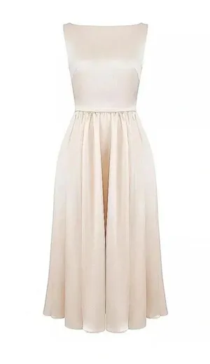 HOUSE OF CB 'Shayla' Vintage Cream Midi Dress thumbnail 5