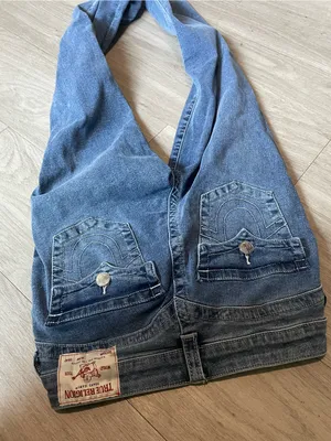True Religion Women's Medium Blue Straight-Leg Jeans thumbnail 3