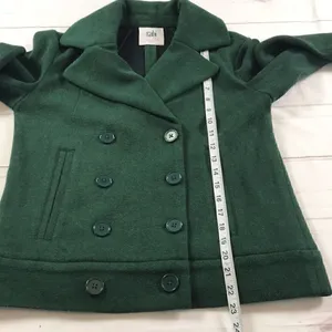 CAbi Love Carol Green Sweater Pea Coat thumbnail 11