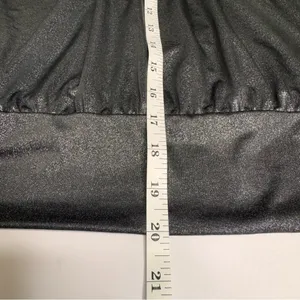 FOREVER 21 Black Strapless Top Sz M Rhinestone V Club Date Night‎ Party Rave thumbnail 7