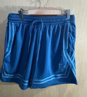 Women’s Nike Dri Fit Fly Crossover Blue Athletic Shorts Size Medium thumbnail 1