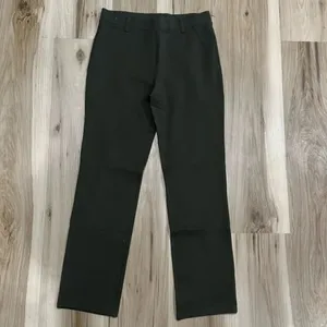 Quince Ultra-Stretch Ponte Straight Leg Pants in Olive Women’s Small P thumbnail 2