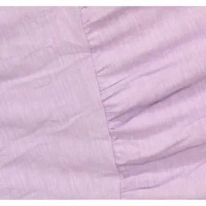 NWT Riley & Rae Lacey Crew Neck Tiered Puff-Sleeve Midi Dress Lilac Purple S thumbnail 8