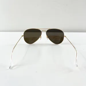 Ray-Ban Gold Metal Frame Aviator Sunglasses thumbnail 5