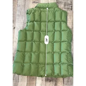 Gap Vintage Down Puffer Zipper Winter Washable Vest‎ Orange Spice MEDIUM Outdoor thumbnail 8