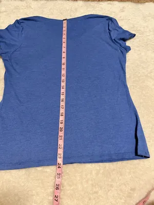 District made medium Royal Blue Tennessee Smokies Baseball v-Neck Graphic Tee thumbnail 3