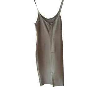 Hot Miami Styles, size‎ L, olive green bodycon dress. thumbnail 2