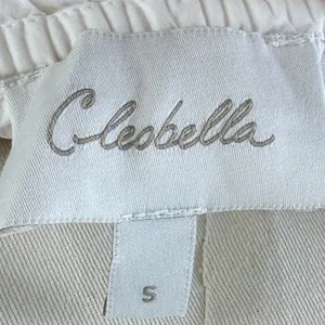 Cleobella Cream Smocked Midi Dress Sleeveless Ruffle‎ S Romantic thumbnail 3