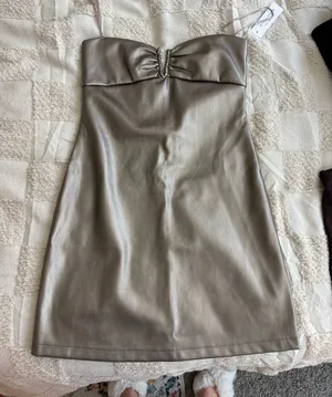 Mini dress Silver thumbnail 1