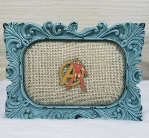 Disney Marvel Iron Man Avengers Logo Enamel Trading Pin Gold Tone thumbnail 1