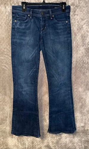 Citizens of humanity by Jerome Dahan dark wash bootcut jeans non distressed size thumbnail 1