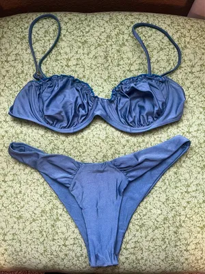 Shein Blue Bikini Set thumbnail 1