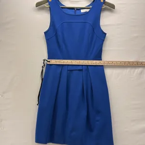 Trina Turk‎ Fit And Flare Party Dress Blue 4 thumbnail 13