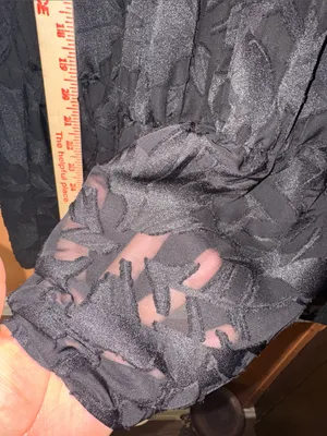 Michael Kors Black Tiered Midi Skirt with Jacquard Pattern thumbnail 6