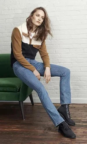 Donni Tri Fleece Pullover‎ Sweater thumbnail 1