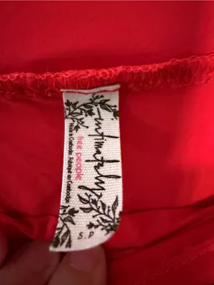 Free People Sabina Ginger Set in Red Size Small thumbnail 8