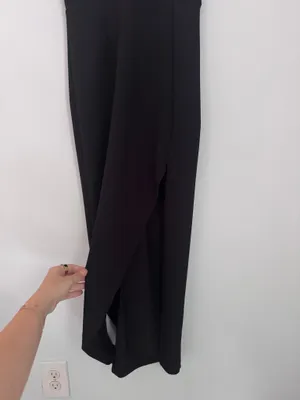 Abercrombie Formal Black Dress Maxi thumbnail 4