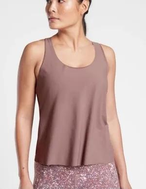✨Athleta Ultimate 2-in-1 Support Chocolate Sz Small Top✨ thumbnail 1