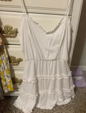 Fab'rik White Sundress thumbnail 1
