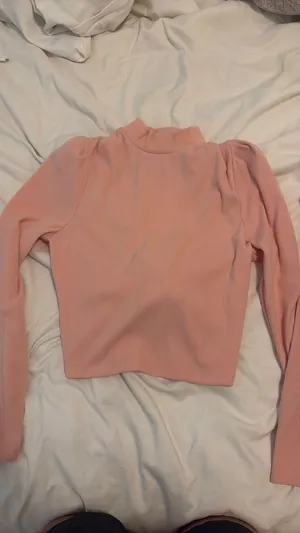 Tie in the back top Francesca’s Pink Size L thumbnail 2