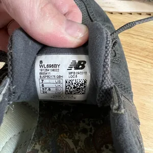 New Balance 696 Summer Utility Charcoal Grey Suede Sneakers WL696BY Womens 7 thumbnail 5