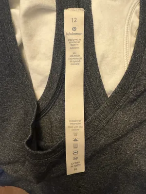 Lululemon Charcoal Tank thumbnail 5