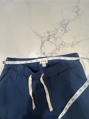 Pact Daily Twill Cropped Pant Organic Cotton Navy size small thumbnail 5