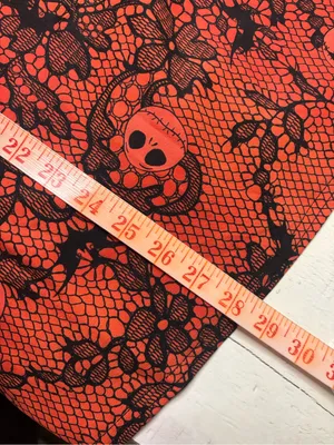 Nightmare Before Christmas Cherokee Scrubs Tooniforms V Neck Top Size XL New thumbnail 3