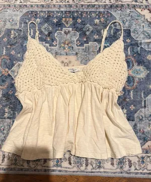 American Eagle knitted crop top thumbnail 1