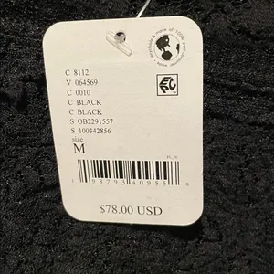 Free People Black Lace Women's Top thumbnail 2