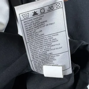 Nike Women's Jacket Black w/ White‎ stripes Vtg 90s Windbreaker Golf XL 16-18 thumbnail 9