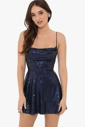 Navy Dress Blue Size M thumbnail 1