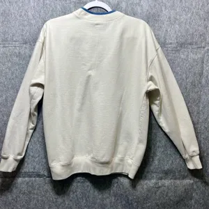 Vintage‎ Grandma Love Forever True Rhinestone Heart Sweatshirt Cream Large thumbnail 7