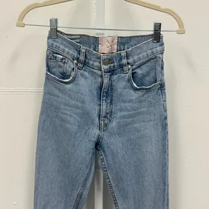 REVICE Farrah Angel Blue High Waist Slim Straight‎ Jeans W24 thumbnail 4